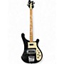 Vintage 1990s Rickenbacker 4003 Black Electric Bass Guitar Black