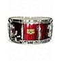 Vintage 1990s TAMA 14X6.5 Rockstar Series Candy Apple Red Drum Candy Apple Red 213