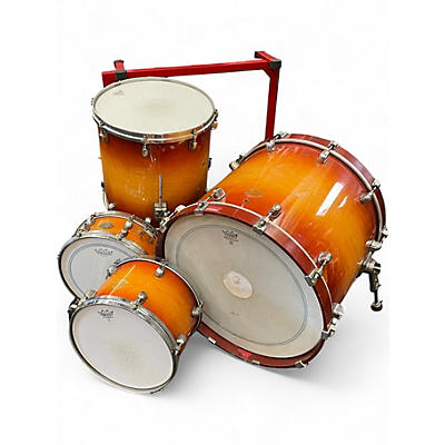 Vintage 1990s TAMA 4 Piece Starclassic Amber Gold Drum Kit