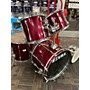 Vintage TAMA Vintage 1990s TAMA 5 piece Rockstar DX Crimson Plum Drum Kit Crimson Plum