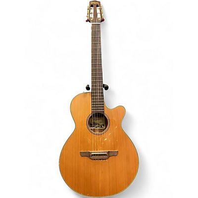 Vintage 1990s Takamine EAN60C CEDAR Classical Acoustic Electric Guitar