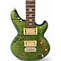 Vintage 1990s Terry Mcinturff Glory Quilted Green Solid Body Electric Guitar Quilted Green