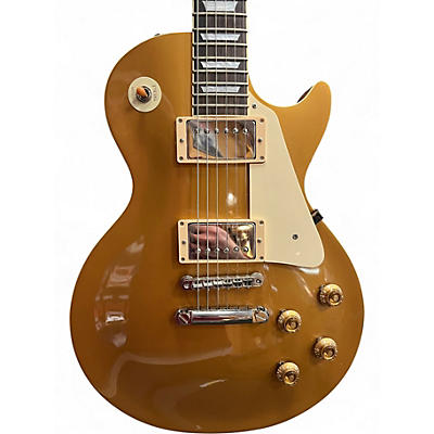 Vintage 1990s Tokai Love Rock Standard Gold Solid Body Electric Guitar