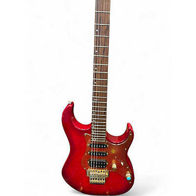 Vintage 1990s Washburn MG70 RED Solid Body Electric Guitar