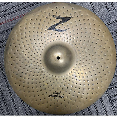 Zildjian Vintage 1990s Zildjian 20in Z Custom Power Ride Cymbal