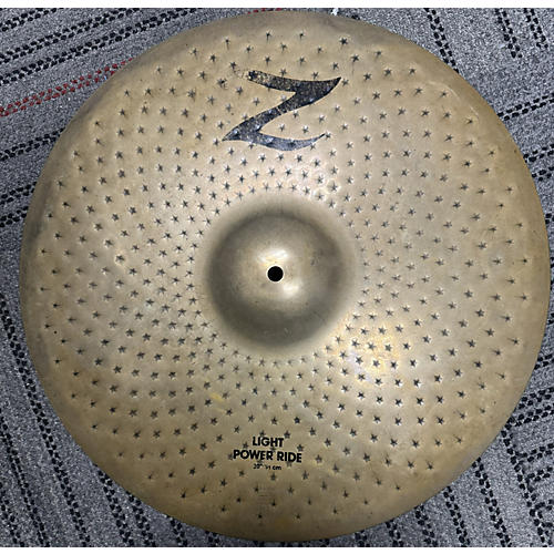 Zildjian Vintage 1990s Zildjian 20in Z Custom Power Ride Cymbal 40