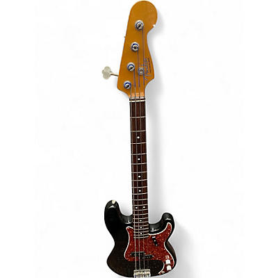 Vintage 1991 Fender 62' REISSUE PRECISION BASS Tobacco Sunburst Electric Bass Guitar