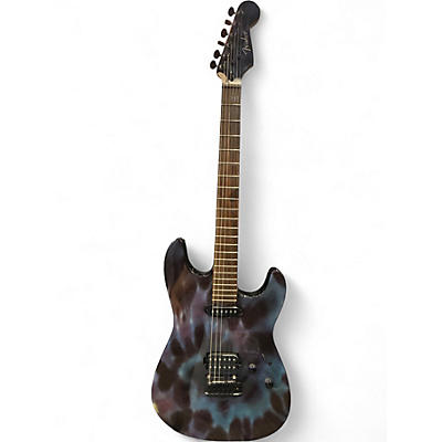Vintage 1991 Fender Band of Gypsy’s  Tye-Dye  Solid Body Electric Guitar