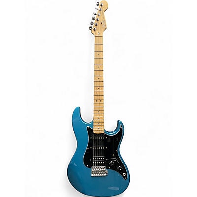 Vintage 1991 Fender Progidy Lake Placid Blue Solid Body Electric Guitar