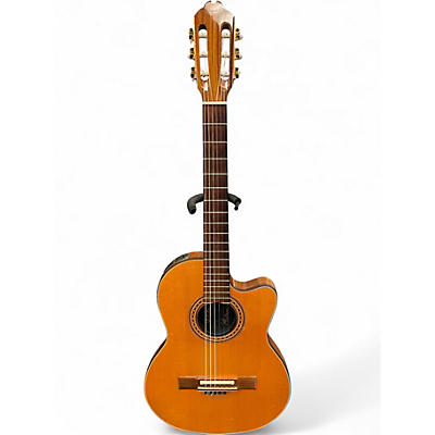 Vintage 1991 Gibson Chet Atkins Classical AE Natural Classical Acoustic Electric Guitar