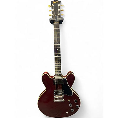 Vintage 1991 Gibson ES335 Studio Wine Red Solid Body Electric Guitar