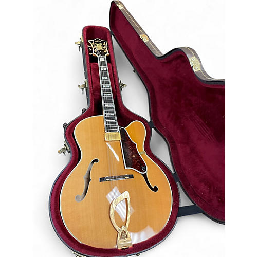 Vintage 1991 Guild Artist Award Natural Hollow Body Electric Guitar Natural