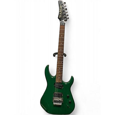 Vintage 1991 Hamer diablo Green Solid Body Electric Guitar