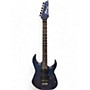 Vintage Ibanez Vintage 1991 Ibanez RG570 Metallic Blue Solid Body Electric Guitar Metallic Blue