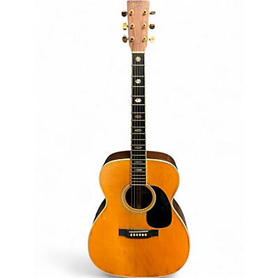 Vintage 1991 Martin J40 Worn Natural Acoustic Electric Guitar