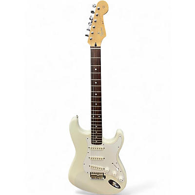 Vintage 1991 Squier Wayne's World Stratocaster 91' White Solid Body Electric Guitar