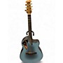 Vintage 1992 Adamas 15818 Blue Acoustic Guitar Blue
