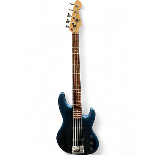Vintage 1992 Fender AMERICAN JAZZ BASS PLUS BLUE PEARL BURST Electric Bass Guitar BLUE PEARL BURST