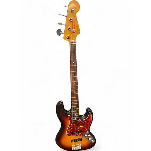 Vintage 1992 Fender JB-62 2 Color Sunburst Electric Bass Guitar 2 Color Sunburst