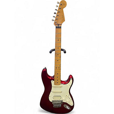 Vintage 1992 Fender STRATOCASTER Candy Apple Red Metallic Solid Body Electric Guitar