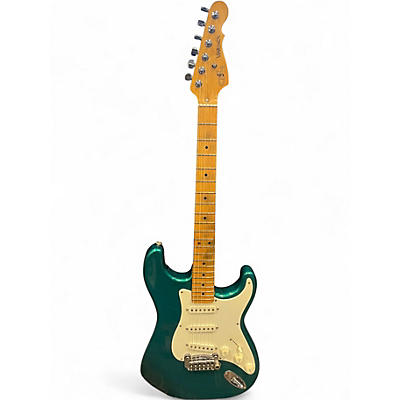Vintage 1992 G&L USA Legacy emerald blue Solid Body Electric Guitar