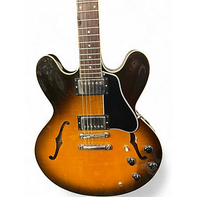 Vintage 1992 Gibson ES 335 TOBACCO SUNBURST Hollow Body Electric Guitar