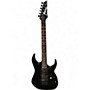Vintage 1992 Ibanez RG570 Black Solid Body Electric Guitar Black