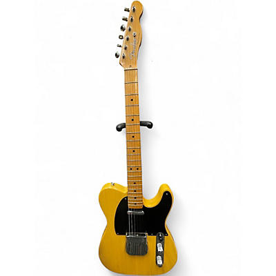 Vintage 1993 Fender 1952 Reissue Telecaster TV Yellow Solid Body Electric Guitar