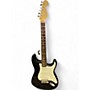 Vintage 1993 Fender 	AM STD STRAT RW MDB W/C Black Solid Body Electric Guitar Black
