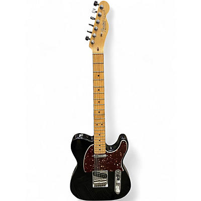 Vintage 1993 Fender American Standard Telecaster Black Solid Body Electric Guitar