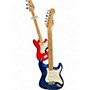 Vintage 1993 Fender MADE IN JAPAN STRATOCASTER Blue Solid Body Electric Guitar Blue