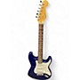 Vintage 1993 Fender Standard Stratocaster Blue Solid Body Electric Guitar Blue