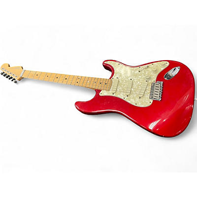 Vintage 1993 Fender Standard Stratocaster Plus Dakota Red Solid Body Electric Guitar