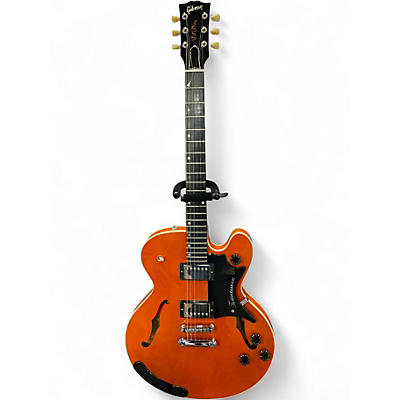 Vintage 1993 Gibson Chet Atkins Tennessean Orange Hollow Body Electric Guitar