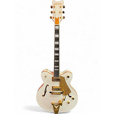 Vintage 1993 Gretsch Guitars G7594 WHITE FALCON White Hollow Body Electric Guitar