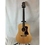 Vintage Guild Vintage 1993 Guild D6-S Natural Acoustic Guitar Natural