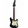 Vintage 1993 Samick Stratocaster Black Solid Body Electric Guitar Black