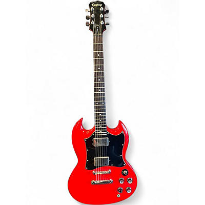 Vintage 1994 Epiphone SG Cherry Solid Body Electric Guitar