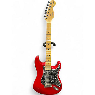 Vintage 1994 Fender American Special Stratocaster Lipstick Red Solid Body Electric Guitar