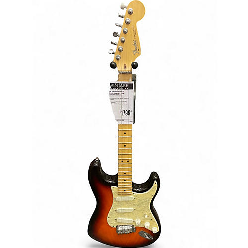 Vintage 1994 Fender Deluxe Strat Plus Sunburst Solid Body Electric Guitar Sunburst