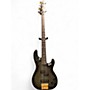 Vintage 1994 Fender P Bass Lyte Trans Black Electric Bass Guitar Trans Black