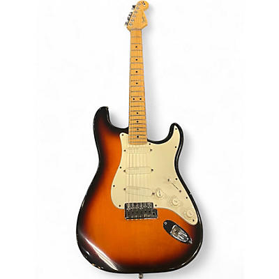 Vintage 1994 Fender Standard Stratocaster Plus 2 Color Sunburst Solid Body Electric Guitar