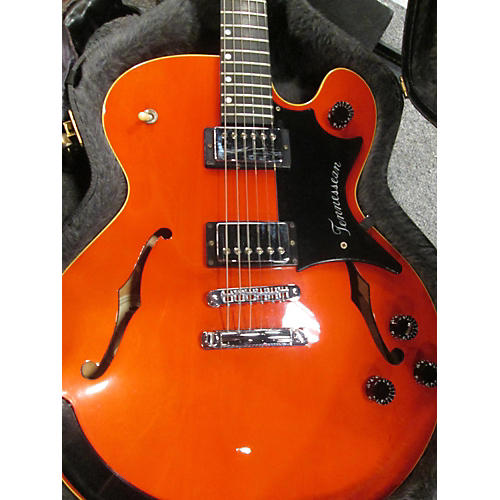 Gibson Vintage 1994 Gibson Chet Atkins Tennessean Orange Hollow Body Electric Guitar Orange