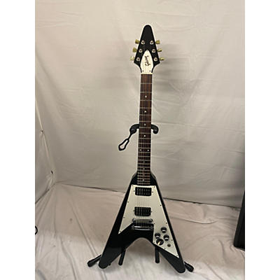 Gibson Vintage 1994 Gibson Flying V Ebony Solid Body Electric Guitar