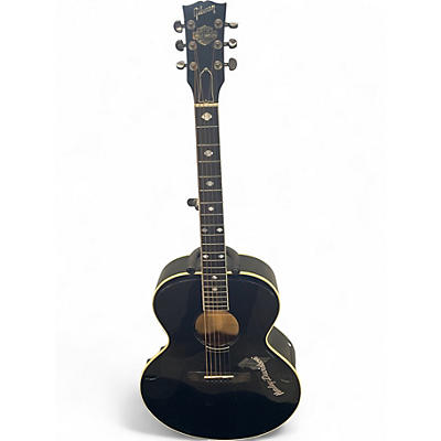 Vintage 1994 Gibson PROTO-TYPE HARLEY DAVIDSON Black Acoustic Electric Guitar