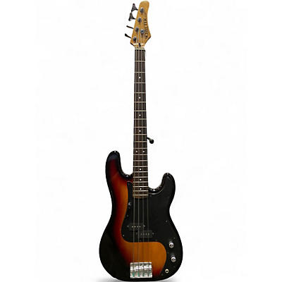 Vintage 1994 Schecter Guitar Research P-4 3 Color Sunburst Electric Bass Guitar