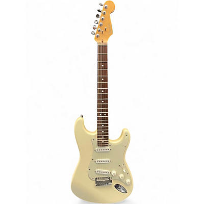 Vintage 1995 Fender 60th Anniversary Stratocaster Olympic White Solid Body Electric Guitar