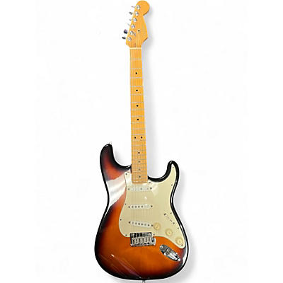 Vintage 1995 Fender American Standard Stratocaster Brown Sunburst Solid Body Electric Guitar