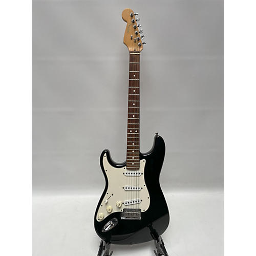 Fender Vintage 1995 Fender American Standard Stratocaster Left Handed Black Electric Guitar Black