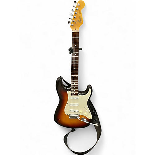 Vintage 1995 Fender American standard stratocaster 3 Color Sunburst Solid Body Electric Guitar 3 Color Sunburst